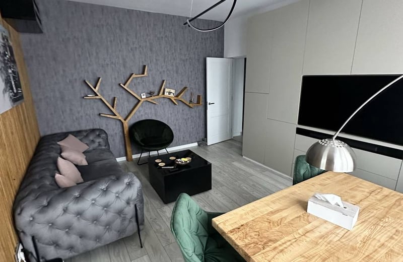 Alquiler de un elegante apartamento de 2 habitaciones, 64 m², Sector 6, Bucarest, Rumanía